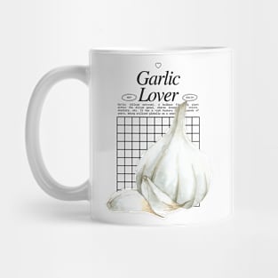 Garlic Lover - Allium sativum Gardening Healthy Herbs Mug